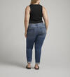 Suki Mid Rise Slim Straight Leg Jeans Plus Size, Indigo, hi-res image number 1