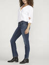 Elyse Mid Rise Straight Leg Jeans, Indigo, hi-res image number 2