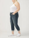 Suki Mid Rise Straight Leg Jeans Plus Size image number 2
