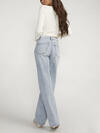 Highly Desirable High Rise Trouser Leg Jeans, Indigo, hi-res image number 4