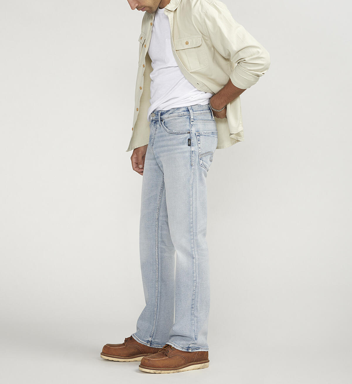 Zac Relaxed Fit Straight Leg Jeans, Indigo, hi-res image number 0