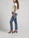 Hello Legs High Rise Slim Straight Jeans, , hi-res image number 2
