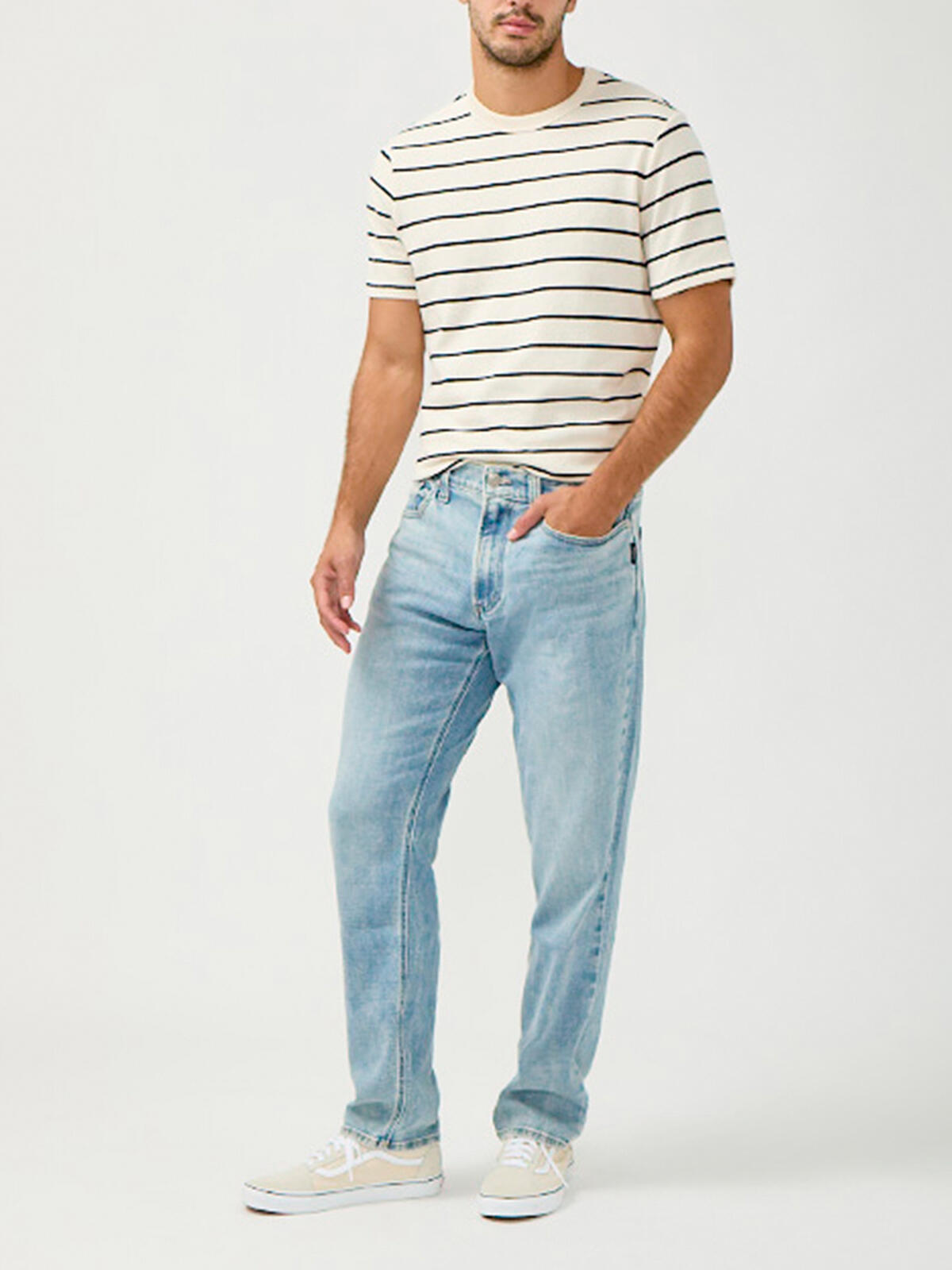 Eddie Classic Athletic Fit Tapered Leg Jeans, , hi-res image number 0