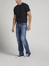 Infinite Fit Relaxed Straight Leg Jeans, Indigo, hi-res image number 2