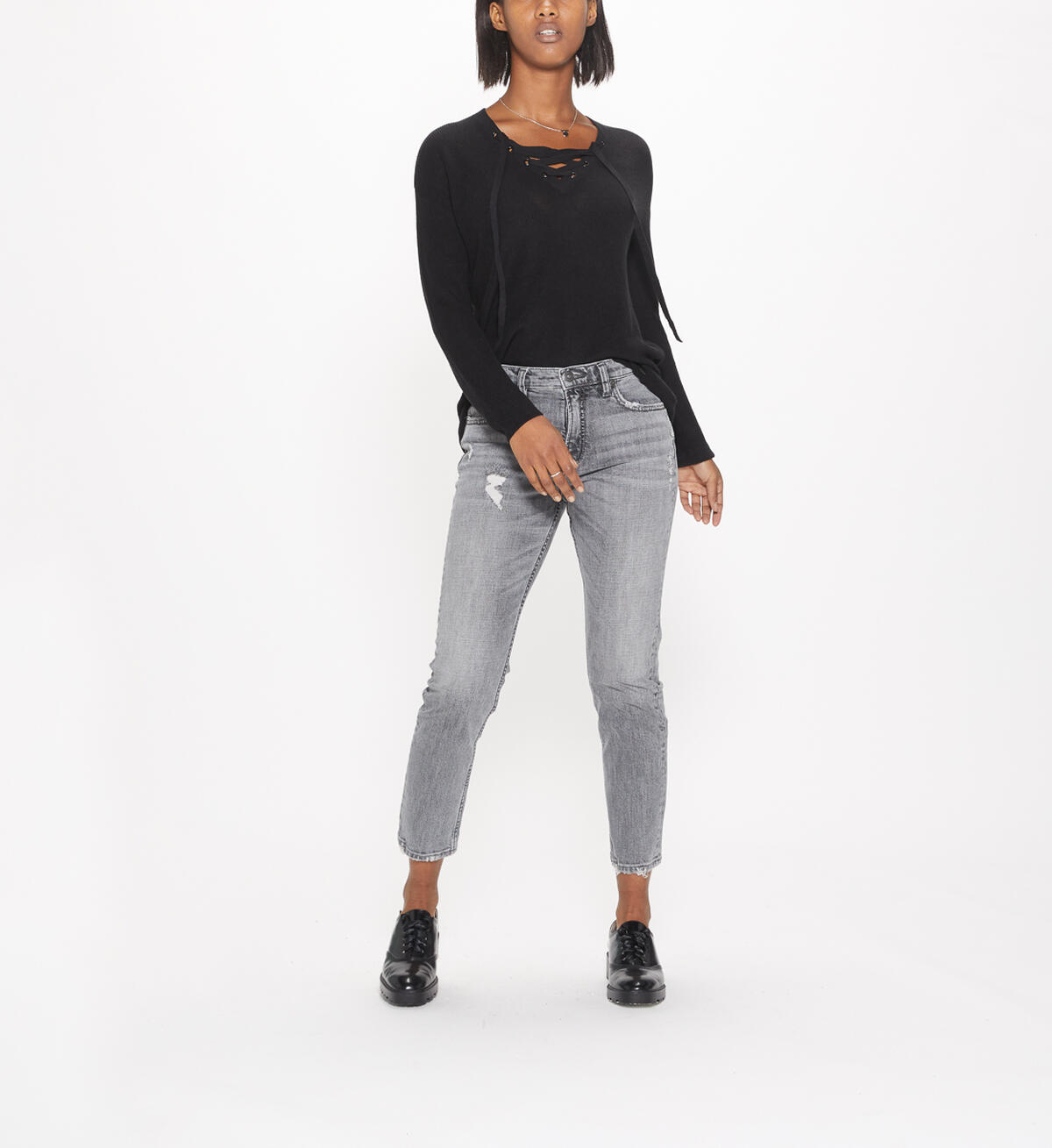 Frisco Tapered High Grey Wash, , hi-res image number 0