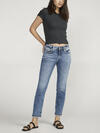 Boyfriend Mid Rise Slim Leg Jeans image number 0