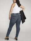 Suki Mid Rise Straight Leg Jeans Plus Size, Indigo, hi-res image number 1
