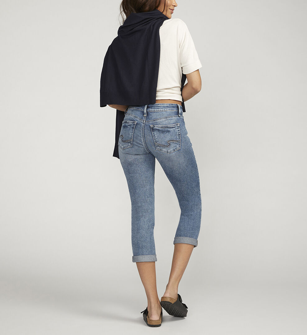 Buy Britt Low Rise Capri for USD 39.00 | Silver Jeans US New