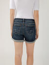 Elyse Mid Rise Luxe Stretch Shorts image number 4