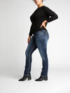 Suki Mid Straight Dark Wash, , hi-res image number 2