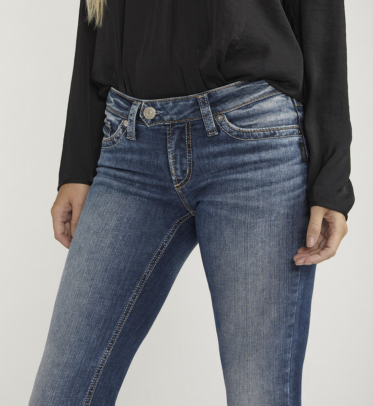 Tuesday Low Rise Slim Bootcut Jeans, , hi-res image number 3