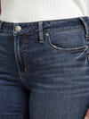 Suki Mid Rise Straight Crop Jeans Plus Size image number 5