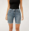 Elyse Mid Rise Luxe Stretch Bermuda Shorts, , hi-res image number 3