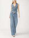Highly Desirable High Rise Ultra Wide Leg Jeans, , hi-res image number 0