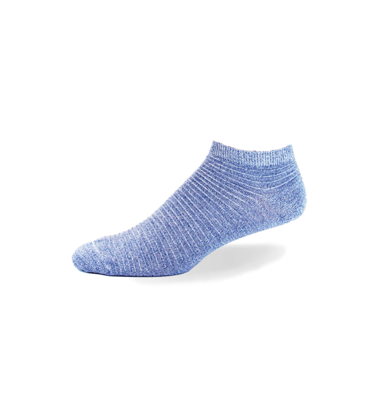 Link Patterned Ankle Men's Socks, Light Denim, hi-res image number 0}