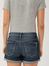 Boyfriend Mid Rise Luxe Stretch Shorts image number 4