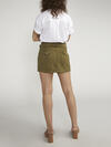 Belted Cargo Skirt, Military Green, hi-res image number 1