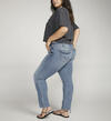 Suki Mid Rise Straight Leg Jeans Plus Size, , hi-res image number 1