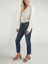 Suki Mid Rise Straight Crop Jeans, , hi-res image number 2