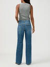 Baggy Mid Rise Bootcut Jeans, , hi-res image number 1