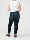 Boyfriend Mid Rise Slim Leg Jeans Plus Size, , hi-res image number 1