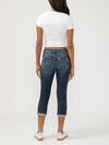 Elyse Mid Rise Americana Capri image number 1