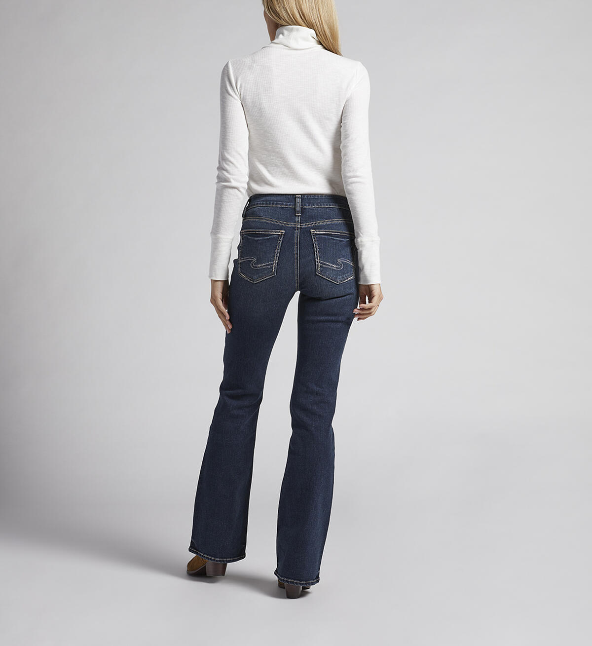 Suki Mid Rise Bootcut Jeans, Indigo, hi-res image number 1