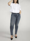 Most Wanted Mid Rise Straight Leg Jeans Plus Size image number 0