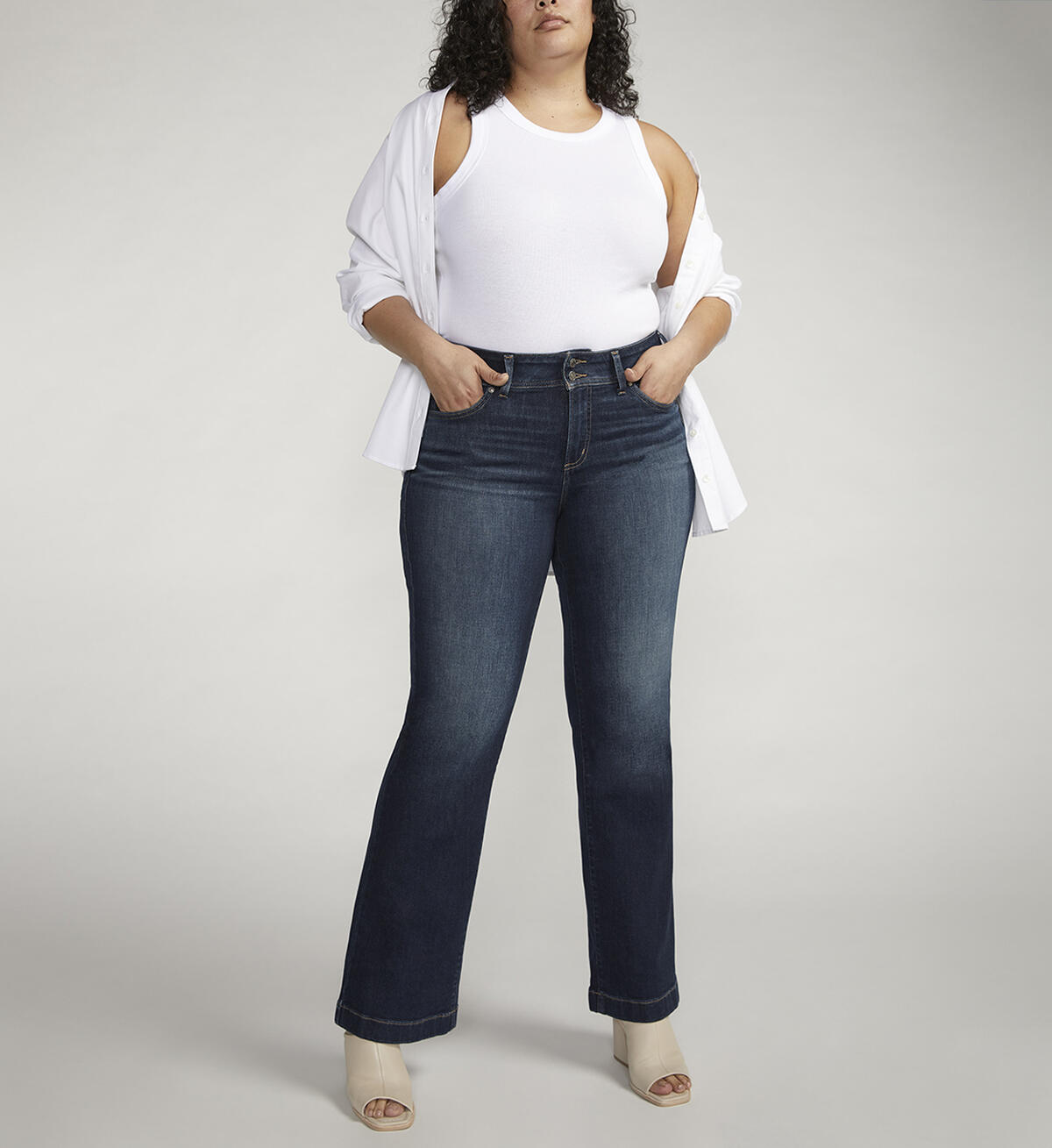 Suki Mid Rise Trouser Plus Size, , hi-res image number 0
