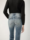 Boyfriend Mid Rise Slim Leg Jeans, , hi-res image number 3