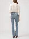Elyse Mid Rise Slim Bootcut Jeans image number 1