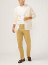 Eddie Classic Athletic Fit Tapered Leg Essential Twill Pants, Tan, hi-res image number 0