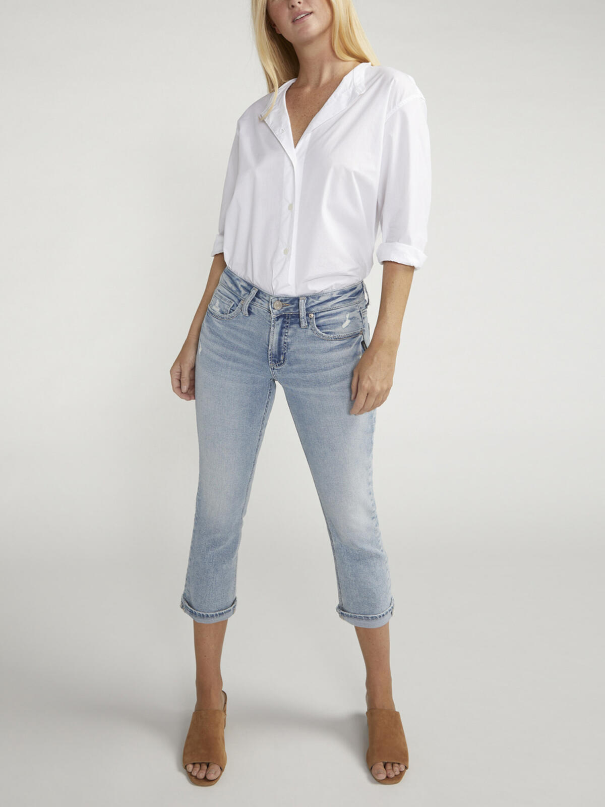 Britt Low Rise Capris, , hi-res image number 0