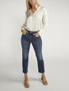 Suki Mid Rise Straight Crop Jeans, , hi-res image number 0