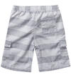 Grey Striped Swim Trunks (7-16), , hi-res image number 1