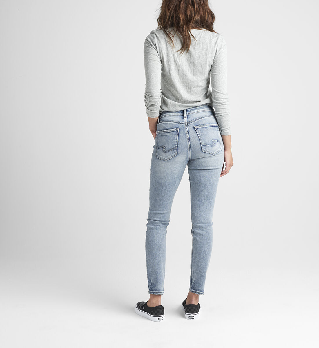 Buy Avery High Rise Skinny Jeans for USD 29.00 Silver Jeans US New