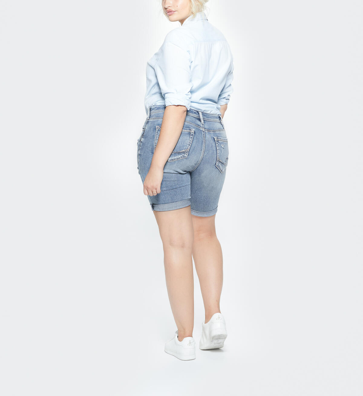 Suki Bermuda Medium Wash, , hi-res image number 1