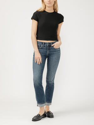 Suki Mid Rise Skinny Jeans