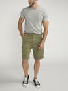 Cargo Essential Twill Shorts, Olive, hi-res image number 0