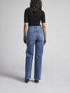 Highly Desirable High Rise Trouser Leg Jeans image number 1