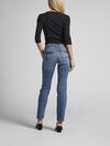Suki Mid Rise Straight Leg Jeans, Indigo, hi-res image number 1