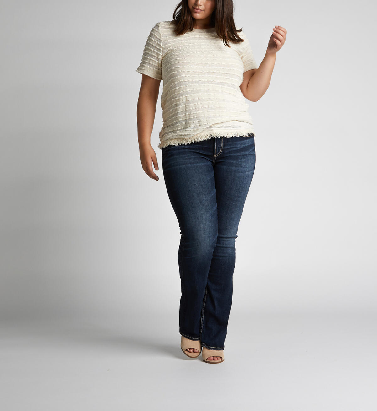 Elyse Mid-Rise Curvy Relaxed Slim Bootcut Jeans, , hi-res image number 3