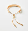 Gold-Tone Turquoise Bangle Bracelet, , hi-res image number 2