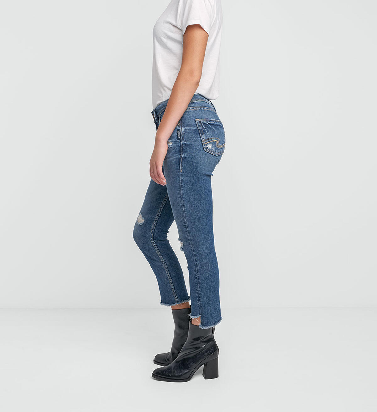 Avery Straight Crop Medium Wash, , hi-res image number 2