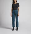 Highly Desirable High Rise Straight Leg Pants, Jewel, hi-res image number 0