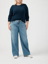 Suki Mid Rise Wide Leg Jeans Plus Size image number 0