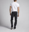 Machray Athletic Fit Straight Leg Jeans, Black, hi-res image number 1