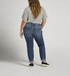 Boyfriend Mid Rise Slim Leg Jeans Plus Size, , hi-res image number 1