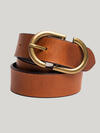 Women's Genuine Leather Belt with S Buckle, , hi-res image number 0