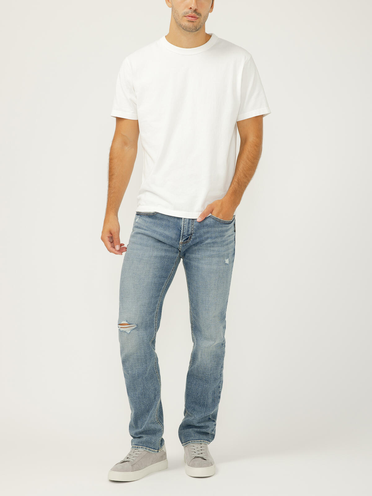 Allan Slim Fit Slim Straight Leg Luxe Heritage Jeans image number 0